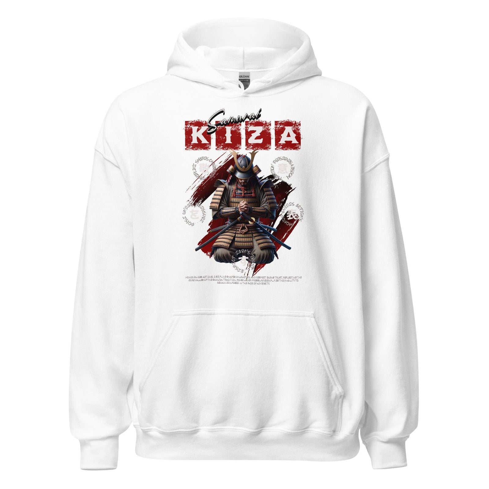 Gym Hoodie - Summer Cotton Blend - Samurai Kiza