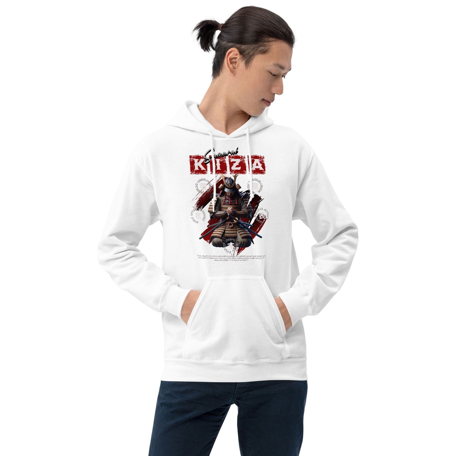 Gym Hoodie - Summer Cotton Blend - Samurai Kiza