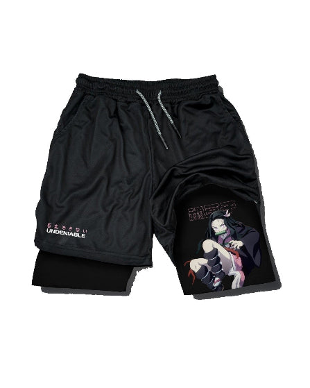 Demon Slayer Nezuko Performance Shorts