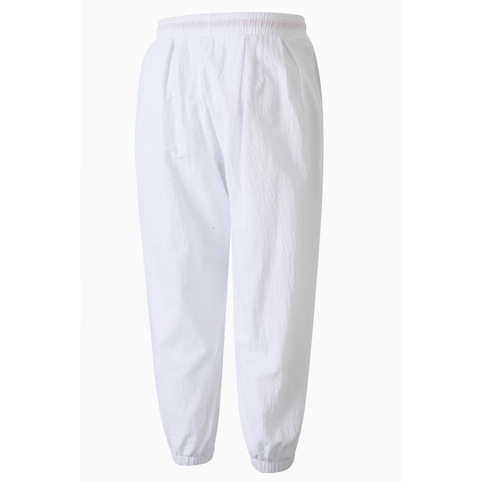 Men’s Japanese-Inspired Cotton-Linen Fisherman Pants