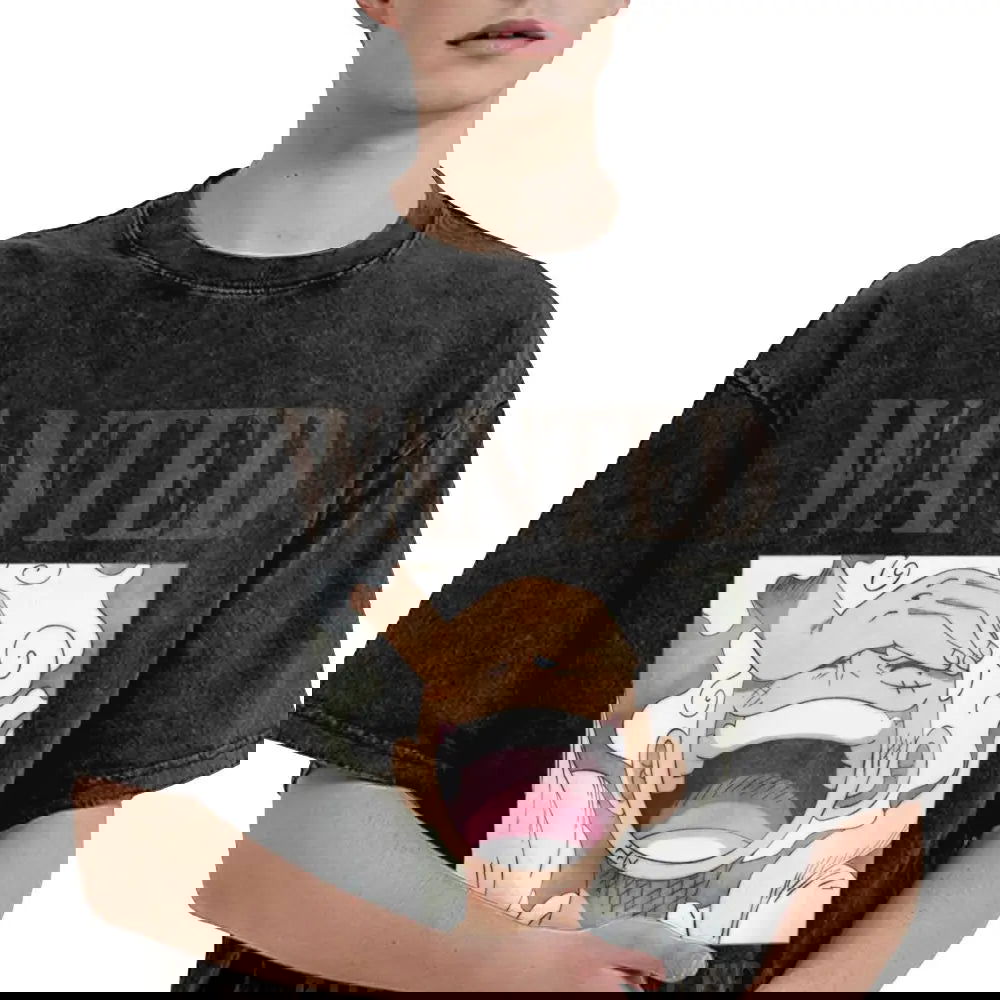 One Piece - Monkey D. Luffy Manga Anime Washed Vintage T-Shirt