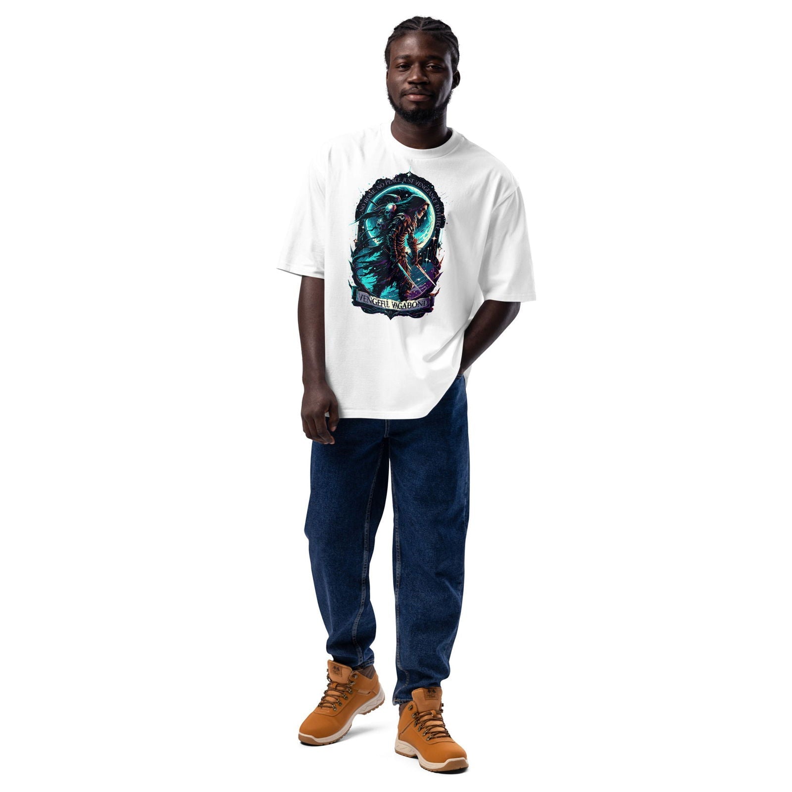 Oversized Heavyweight T-Shirt - Vengeful Vagabond