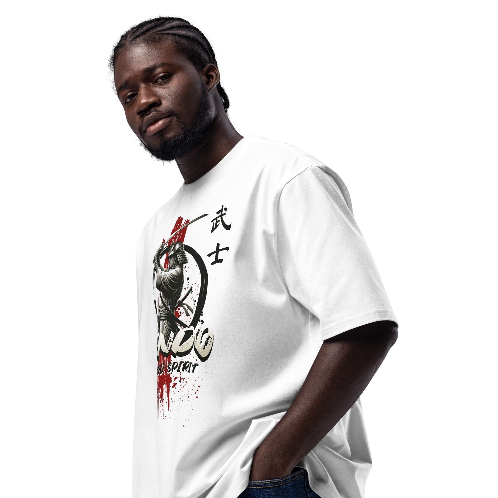 Oversized Heavyweight T-shirt - Kendo Sword Spirit