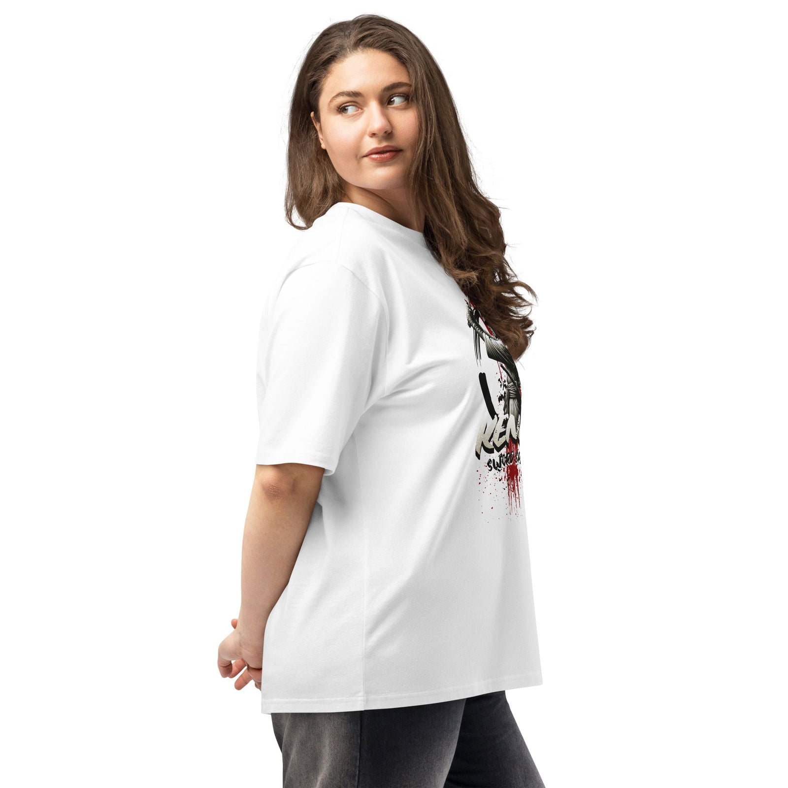 Oversized Heavyweight T-shirt - Kendo Sword Spirit