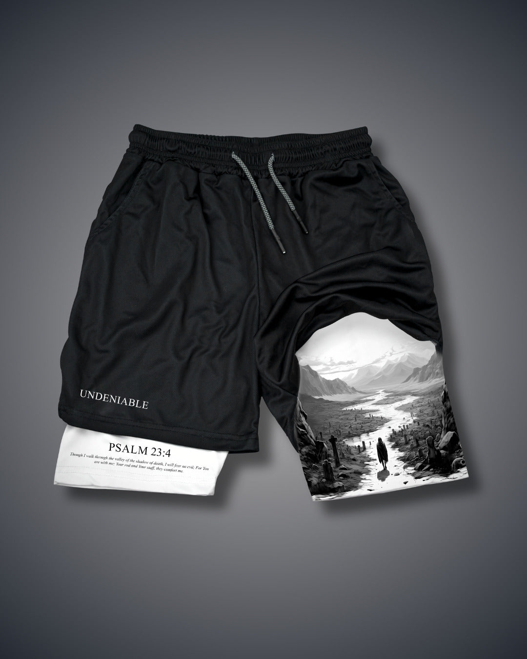 Psalm 23:4 Shadow Of Death Performance Shorts