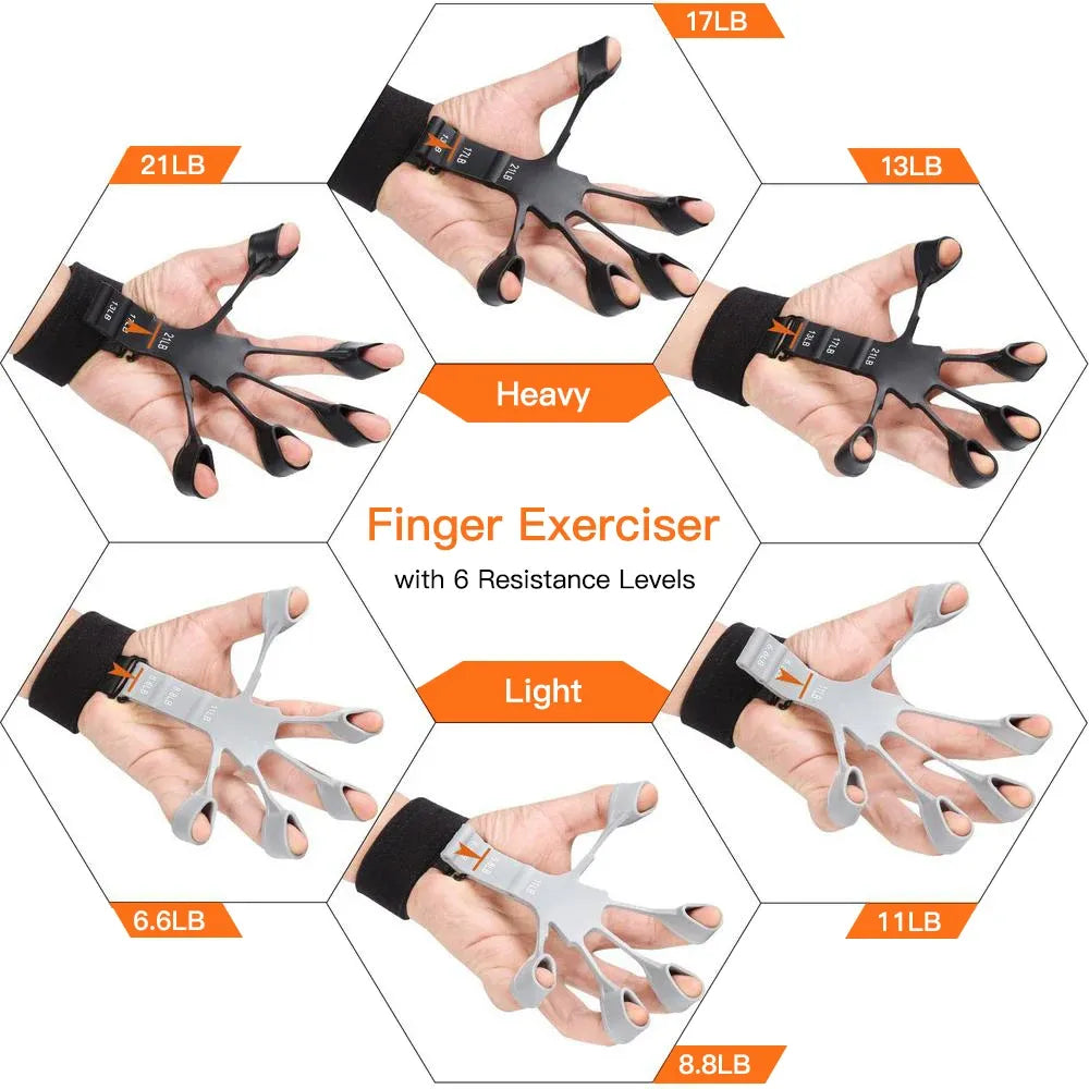 2 Pack Gripster Finger Strengthener
