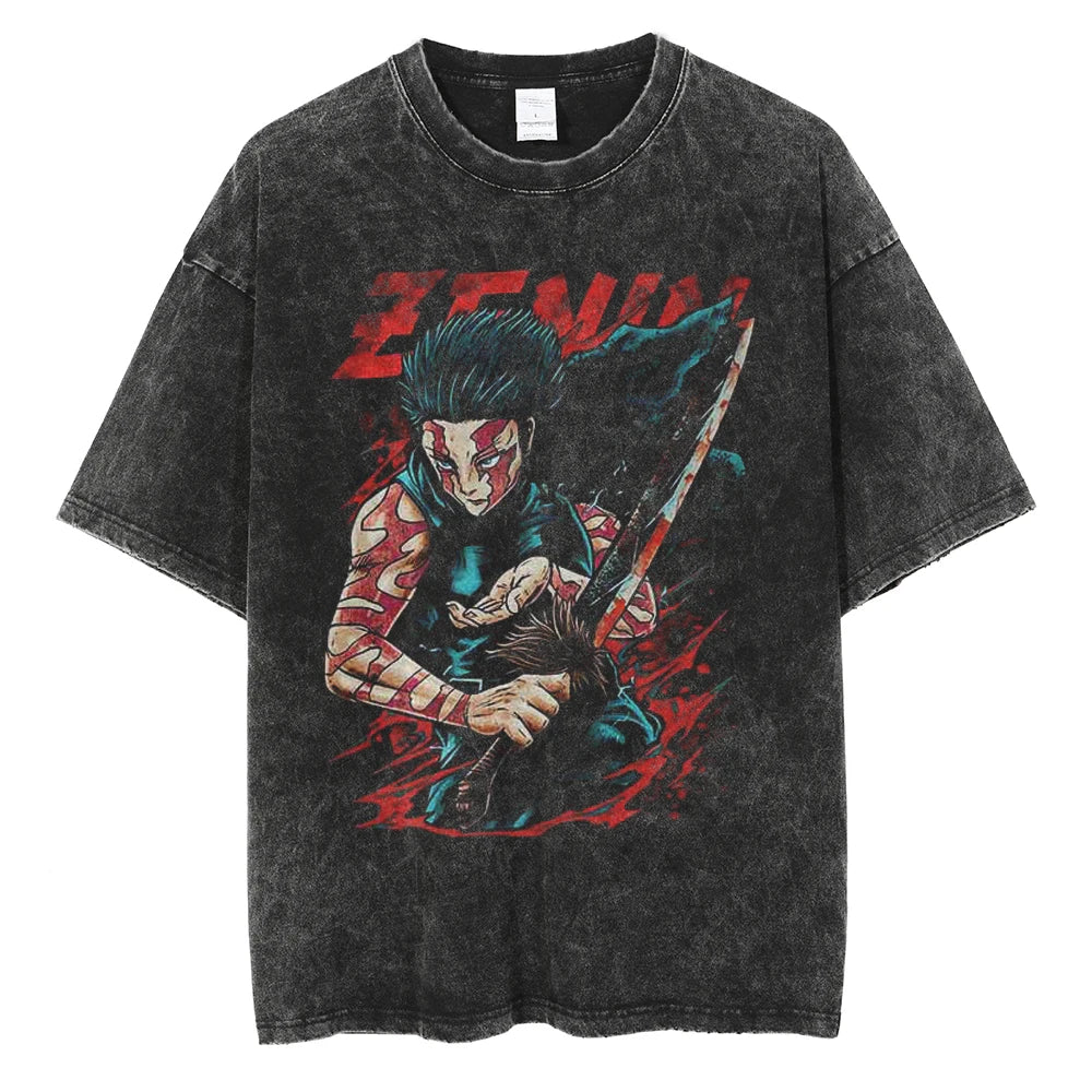 Jujutsu Kaisen Maki Zenin Fearless Fighter Vintage T-Shirt