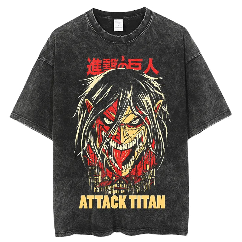 Attack on Titan Eren Yeager Unstoppable Vintage T-Shirt