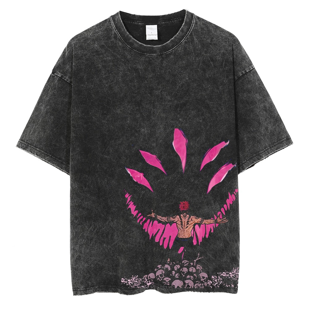 Jujutsu Kaisen Fingers of Death Vintage T-Shirt