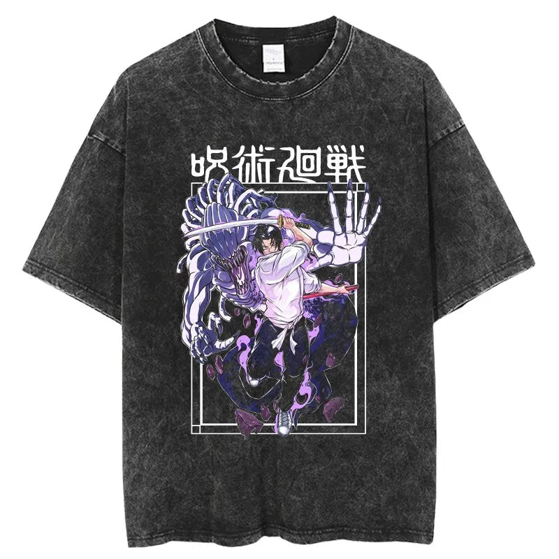 Jujutsu Kaisen Mihito Slayer Vintage T-Shirt