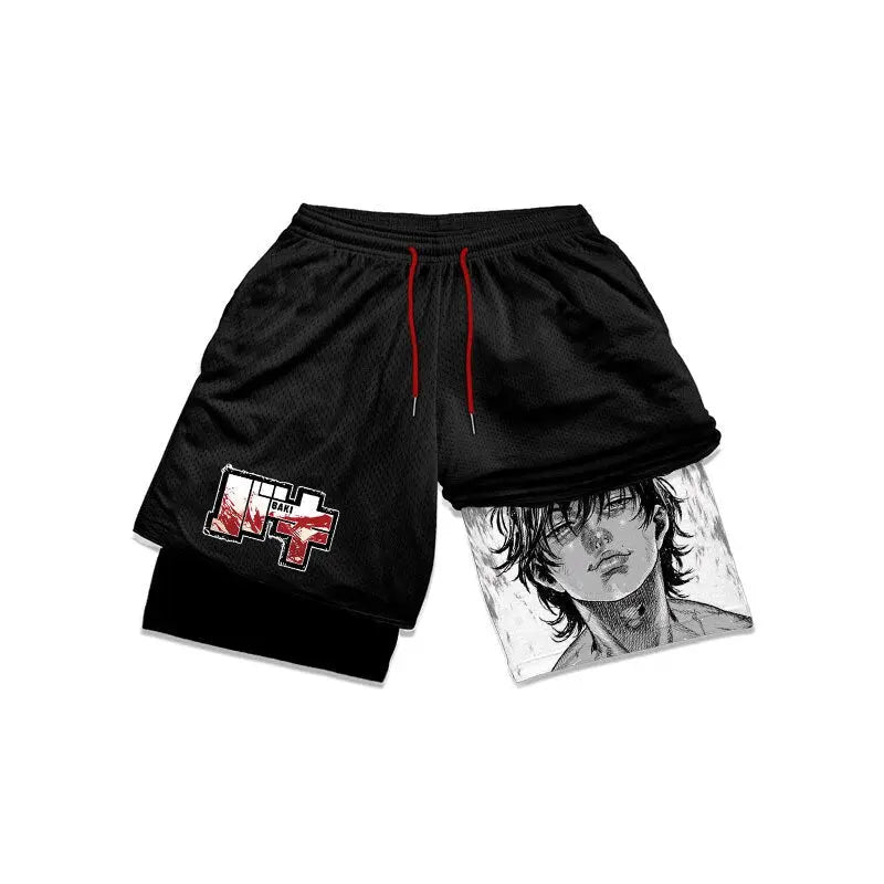 Baki-The Grappler Performance Shorts