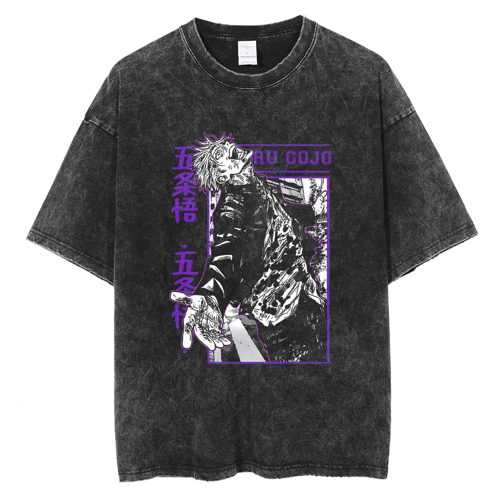 Jujutsu Kaisen Gojo Cursed Energy Unleashed Vintage T-Shirt