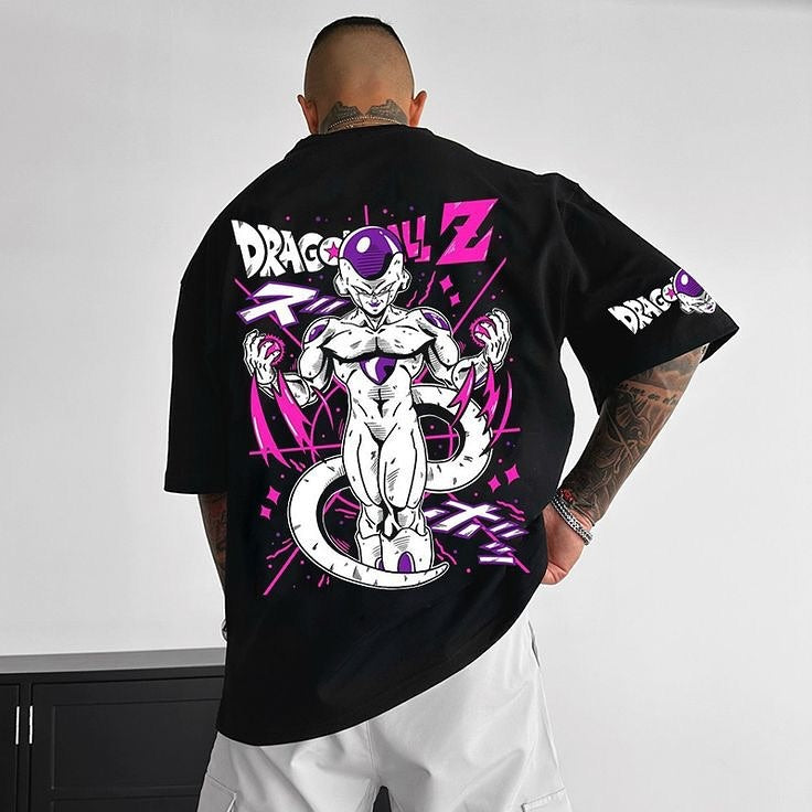 Oversized T-Shirt Oversized Streetwear Plus Size Zarbon Freeza