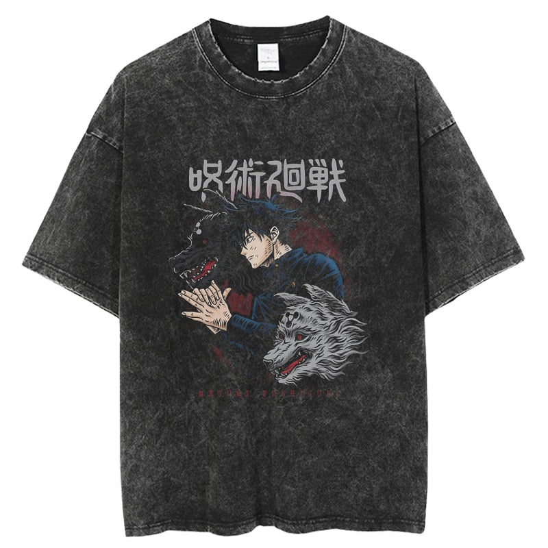 Jujutsu Kaisen Megumi Fushiguro Vintage T-Shirt
