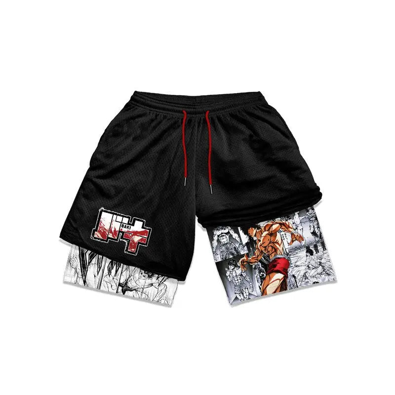 Baki-Total Fighting Performance Shorts