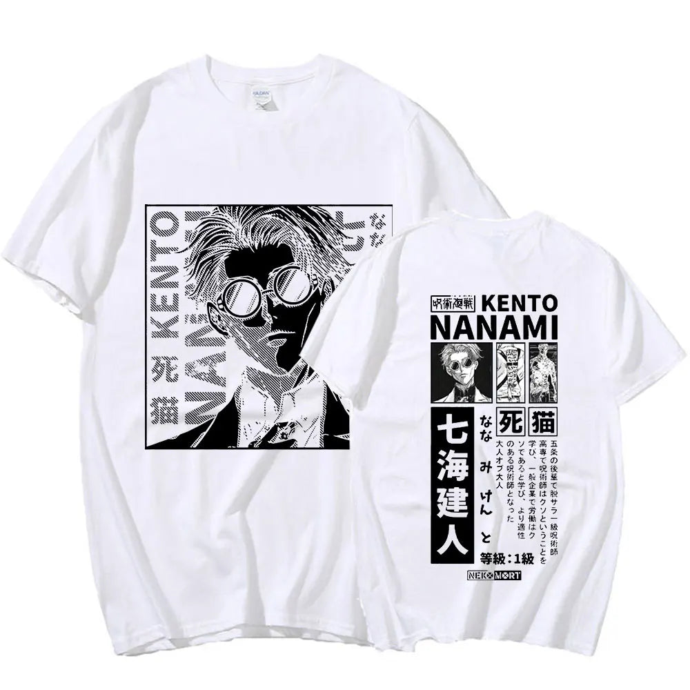 Jujutsu Kaisen Nanami Time for Work Graphic T-Shirt