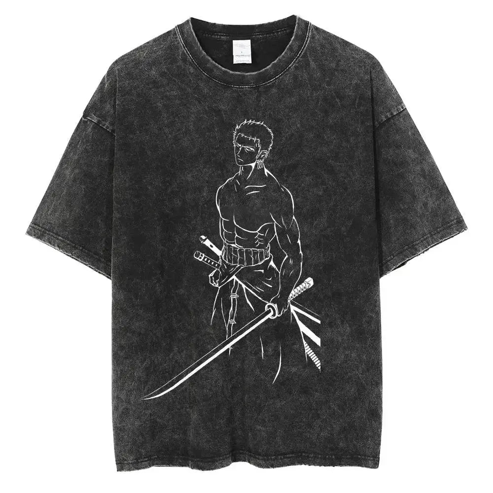 One Piece "Zoro" Vintage Oversized T Shirt