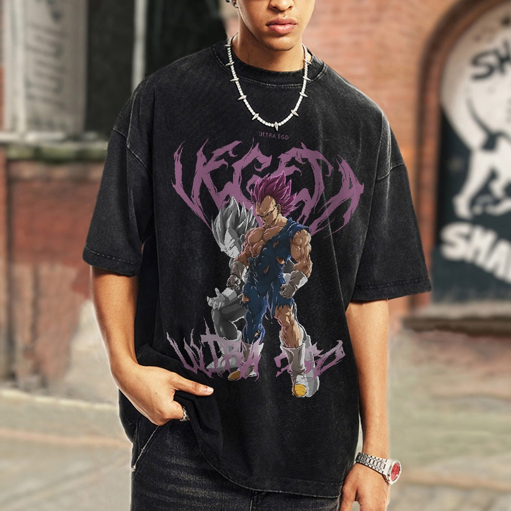 VEGETA ULTRA EGO VINTAGE T-Shirt | Dragon Ball Super