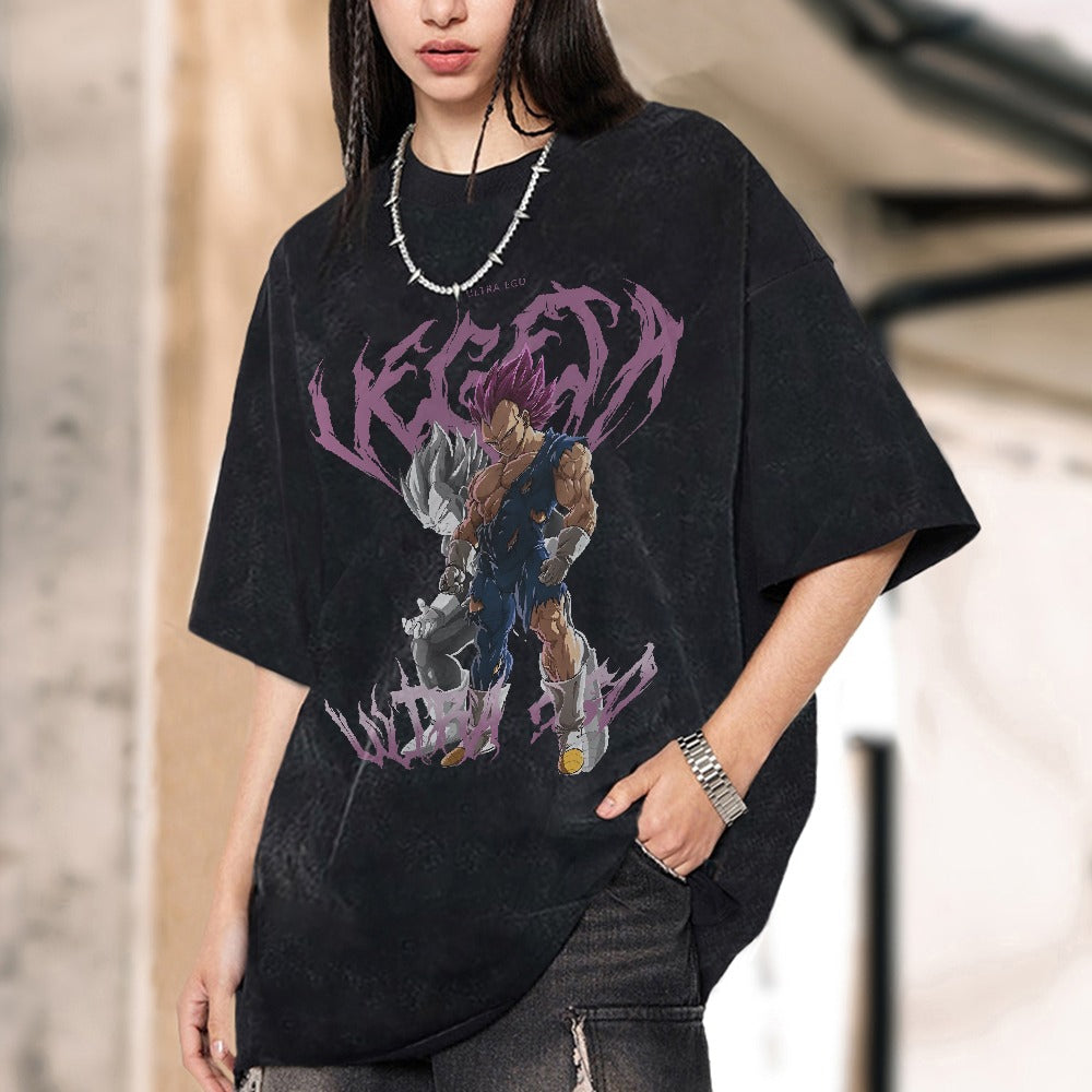 VEGETA ULTRA EGO VINTAGE T-Shirt | Dragon Ball Super