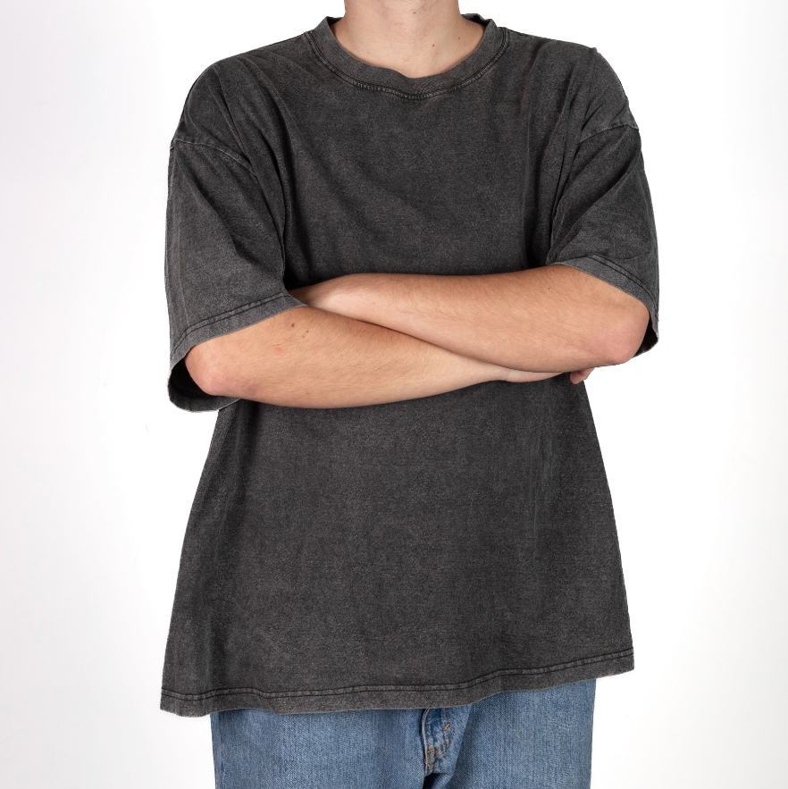 4-Pack Vintage Washed Tees – Ultra Soft, Breathable & Classic Fit