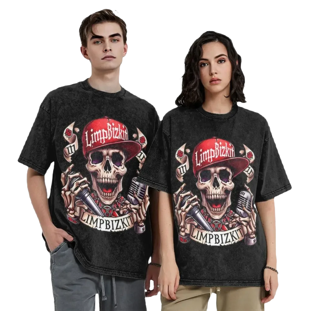 Limp Bizkit Rap - Washed Cotton Vintage Tee