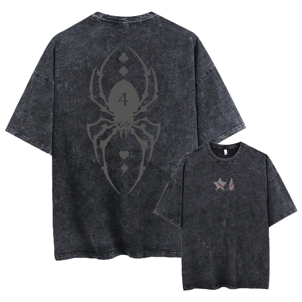 Xhunter Hisoka Phantom T-Shirt - Anime Washed Vintage