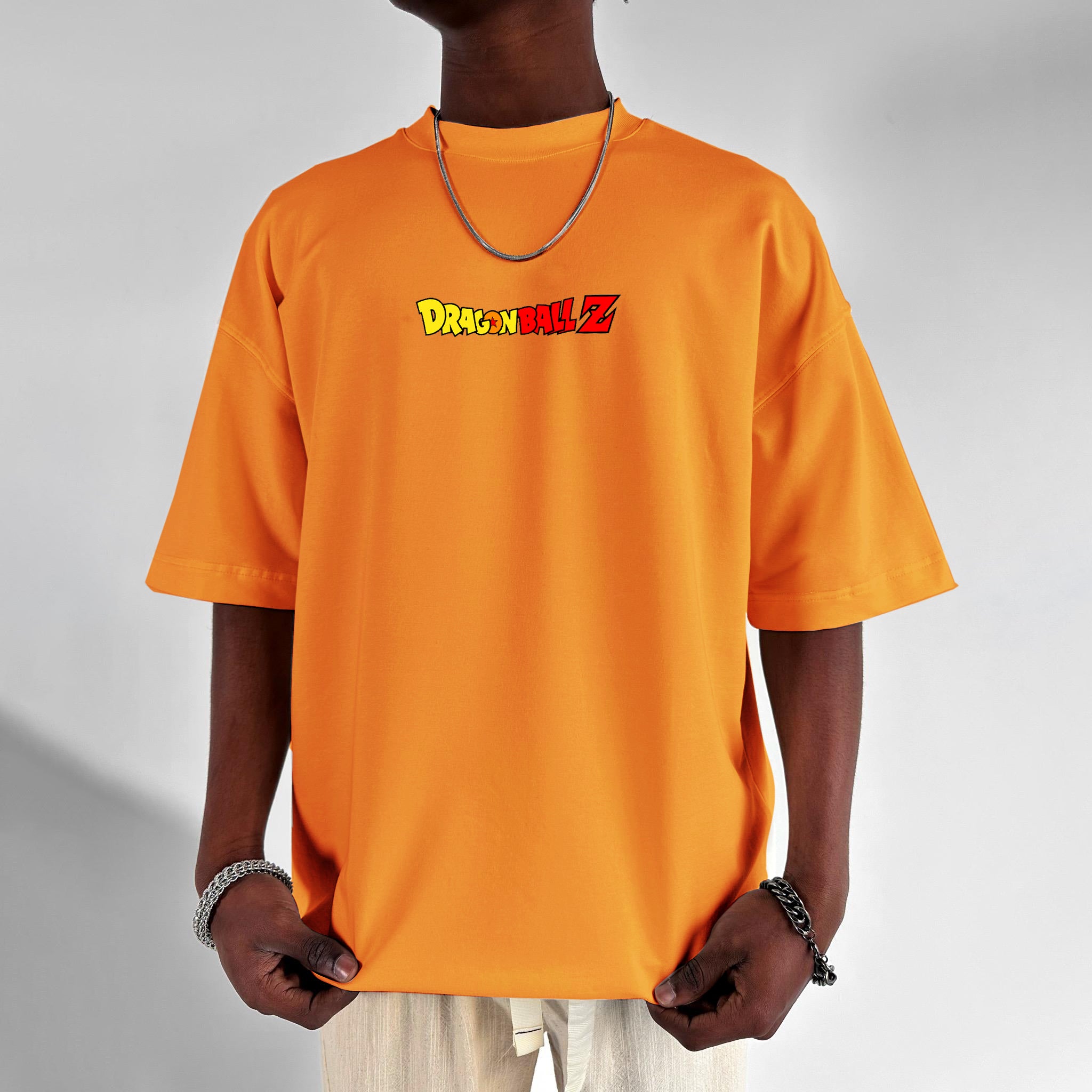 Anime Print Oversized Tee