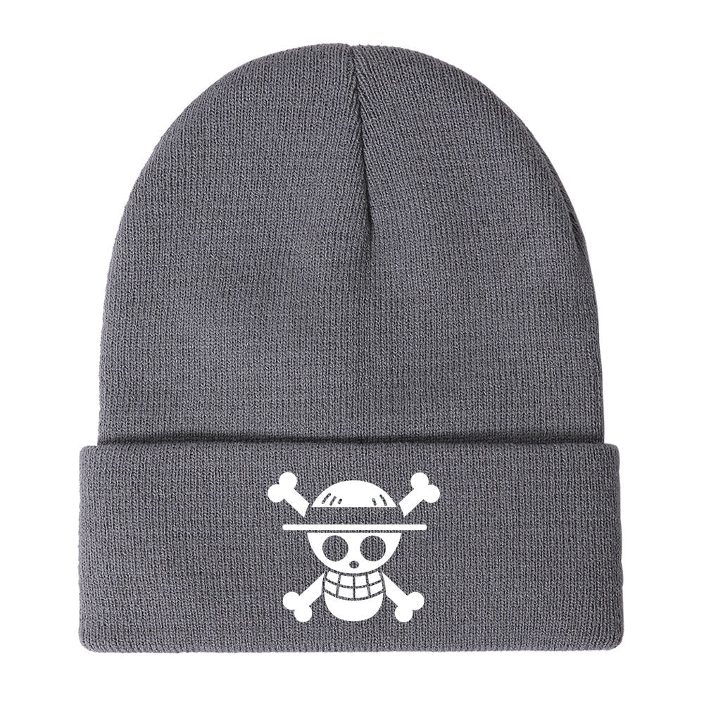 Unisex Straw Hat Anime Casual Warm Beanie