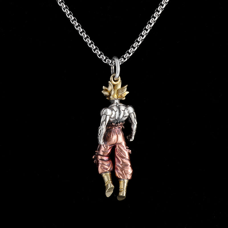 Unisex Anime Character Alloy Necklace