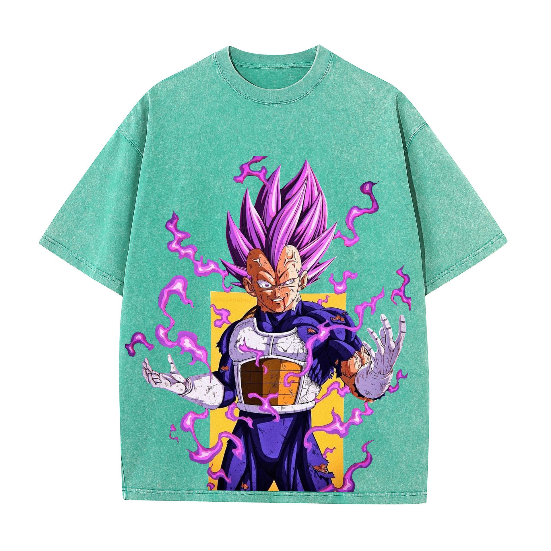 Anime Print Vintage T-Shirt