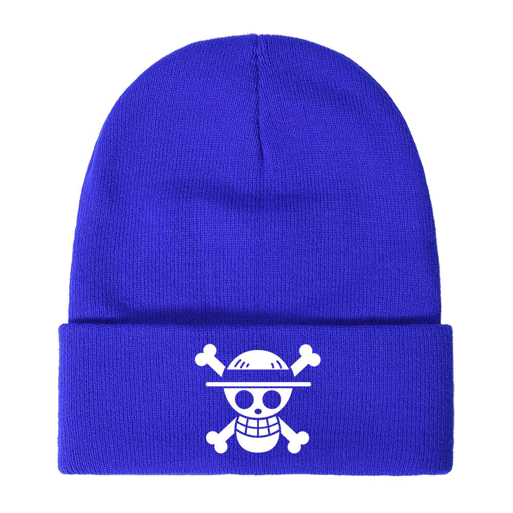 Unisex Straw Hat Anime Casual Warm Beanie