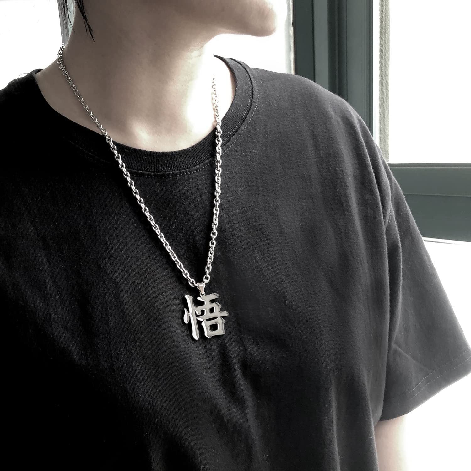 Unisex Anime Character Pendant Necklace