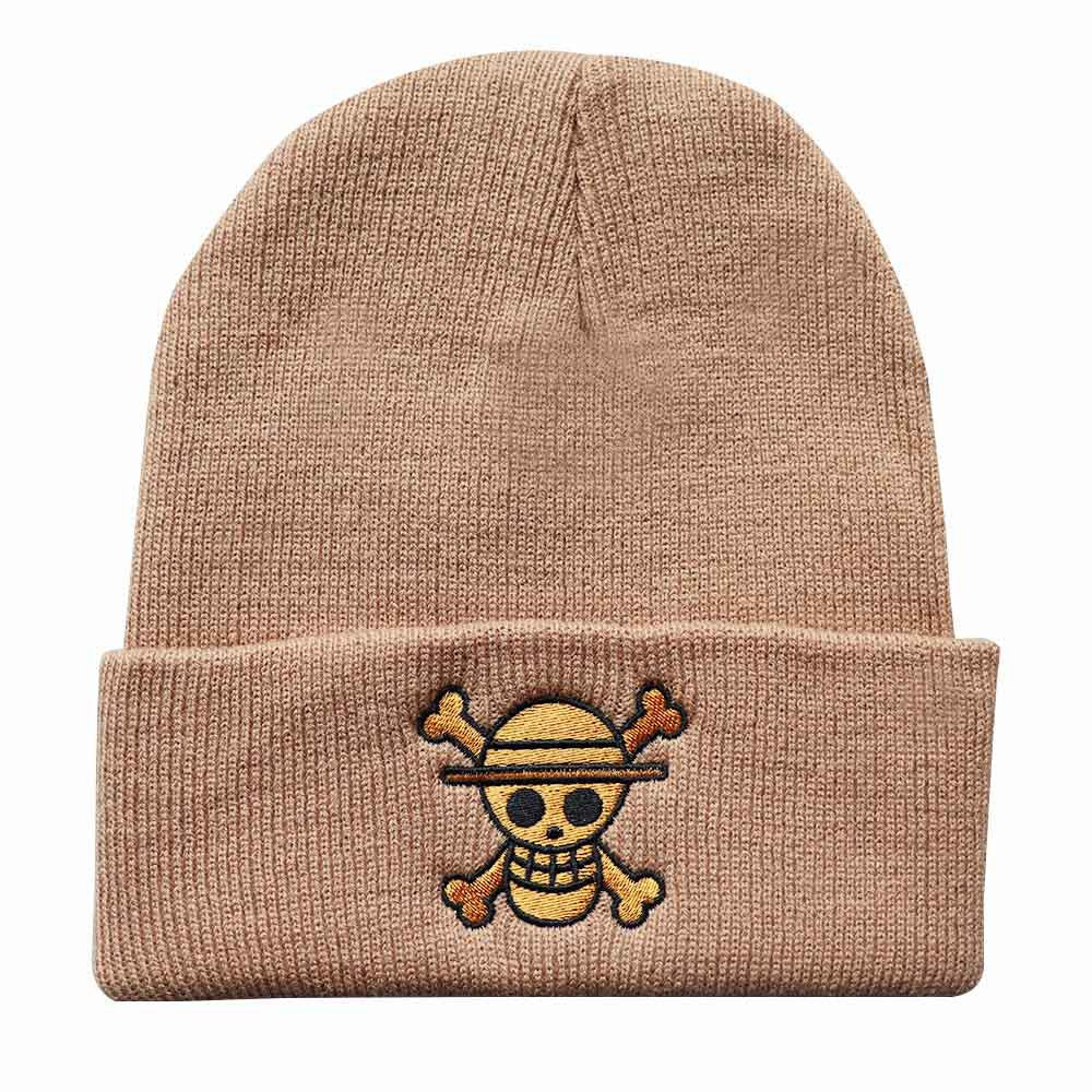 Unisex Pirate One Piece Anime Warm Knitted Hat