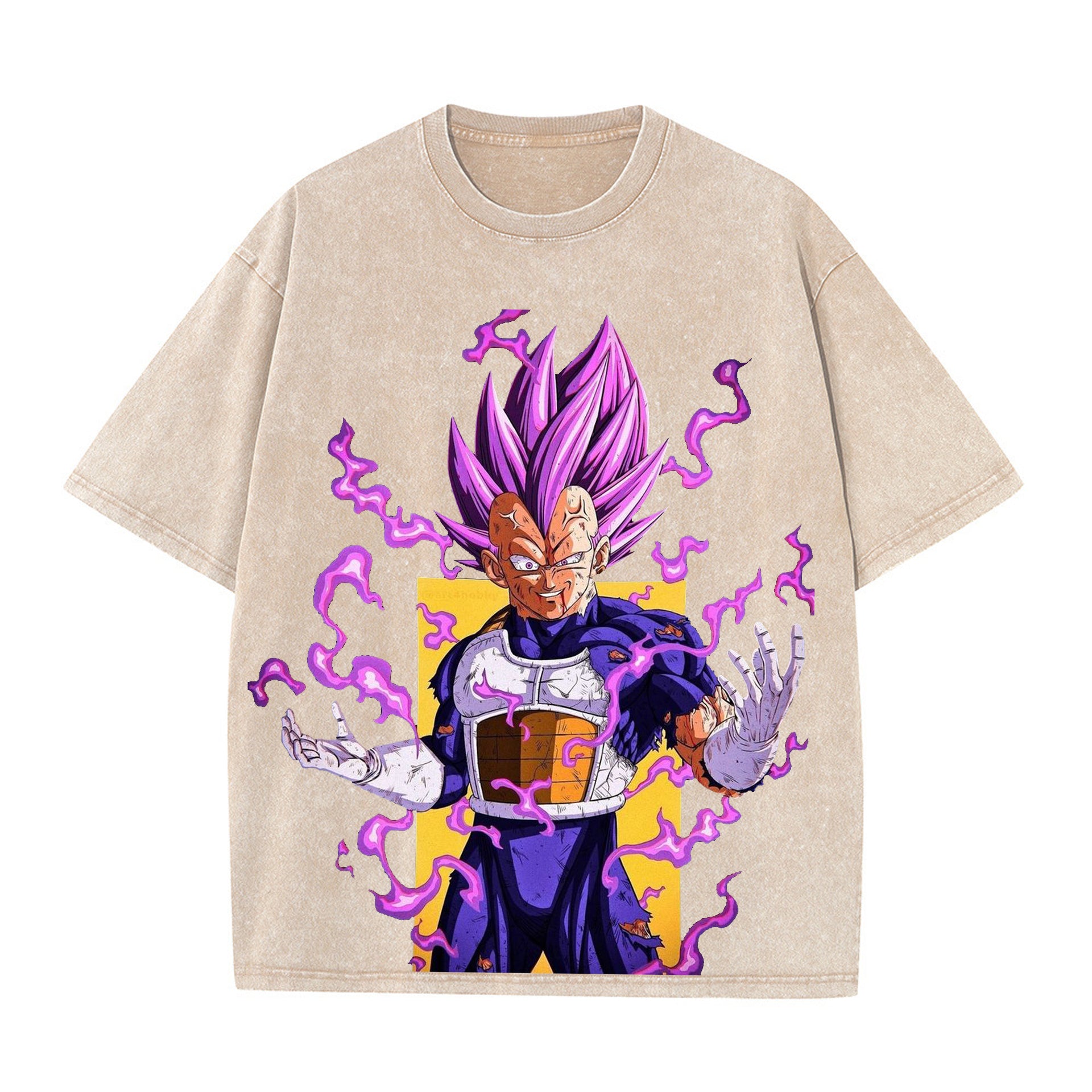 Anime Print Vintage T-Shirt