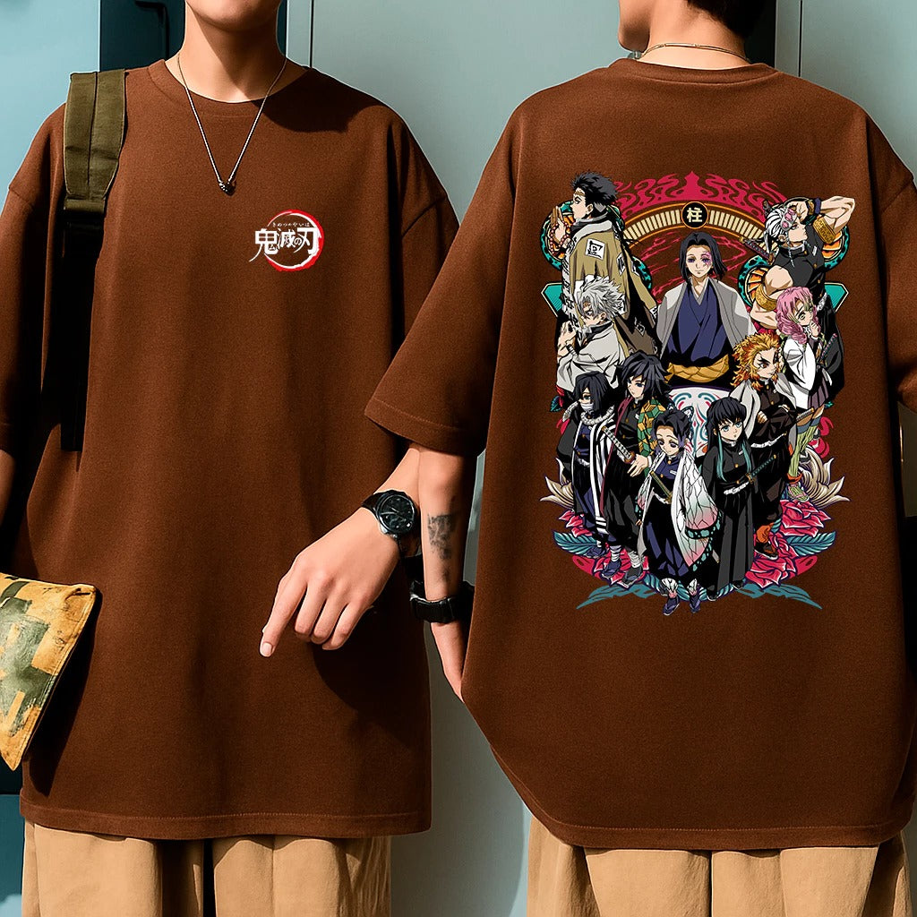 Oversized T-Shirt Oversized hashiras Demon Slayer