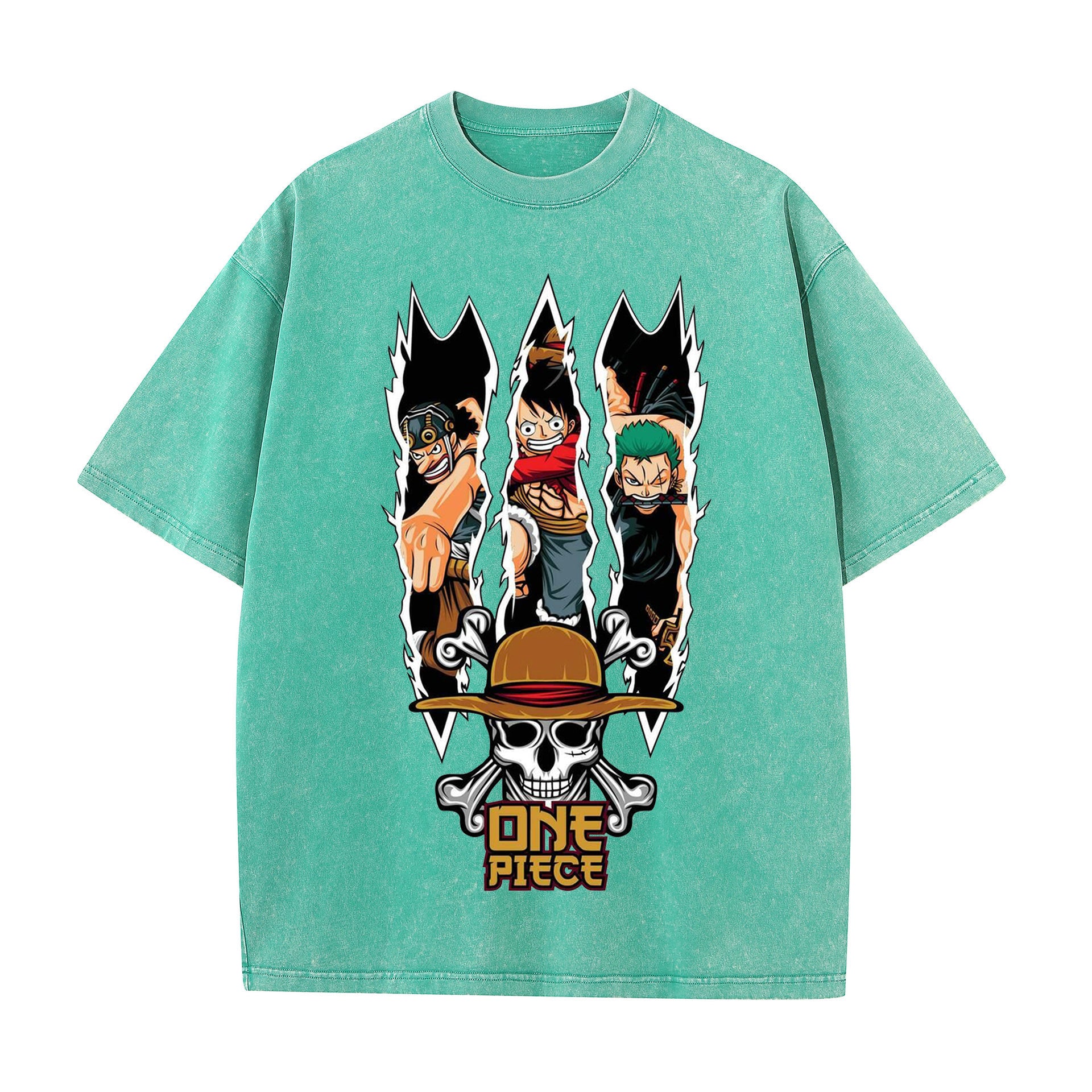 Anime Print Vintage T-Shirt