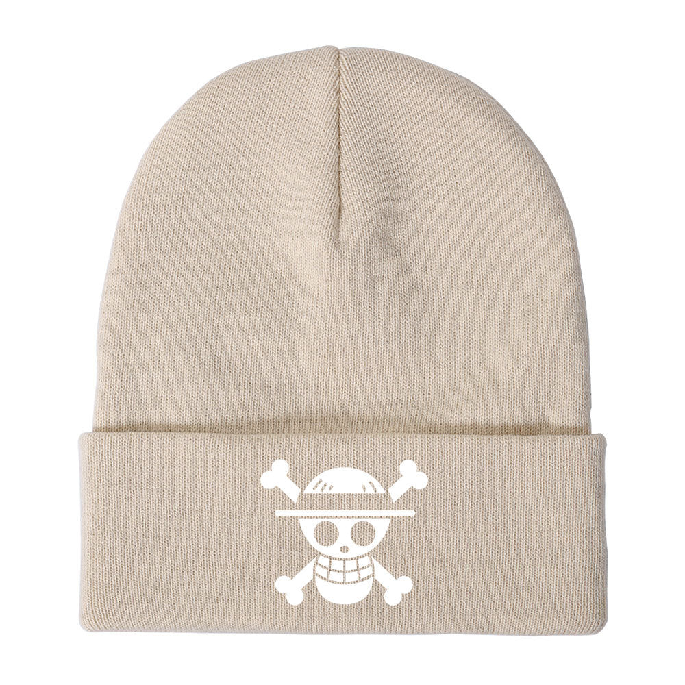 Unisex Straw Hat Anime Casual Warm Beanie