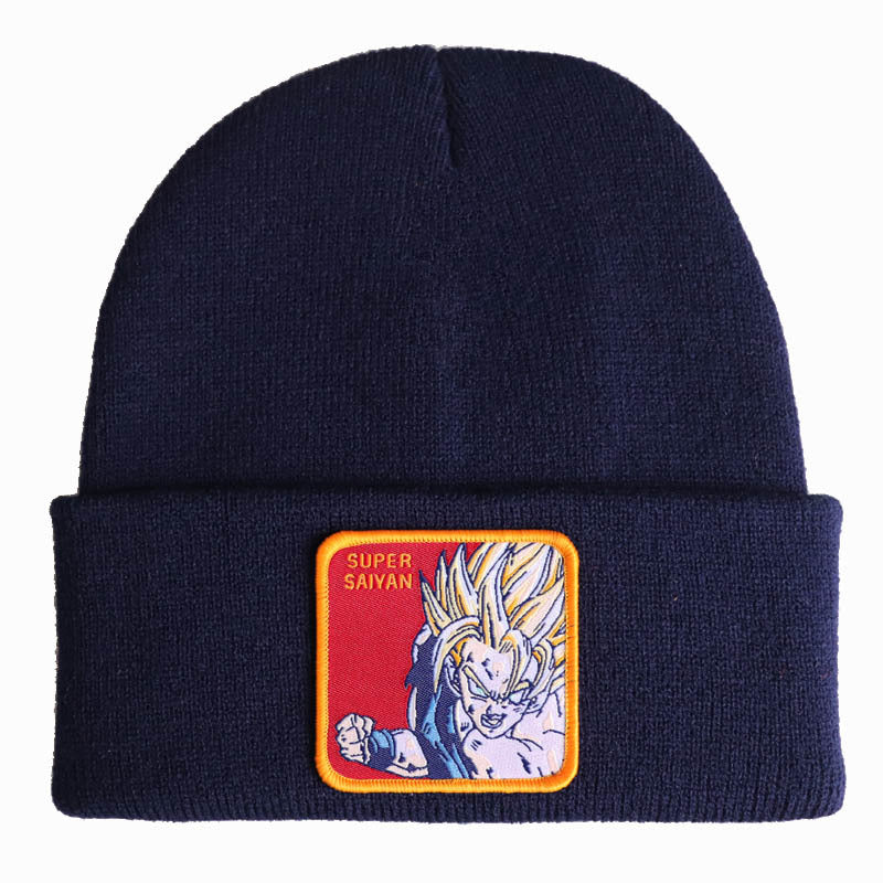Unisex Anime Autumn And Winter Warm Knitted Hat
