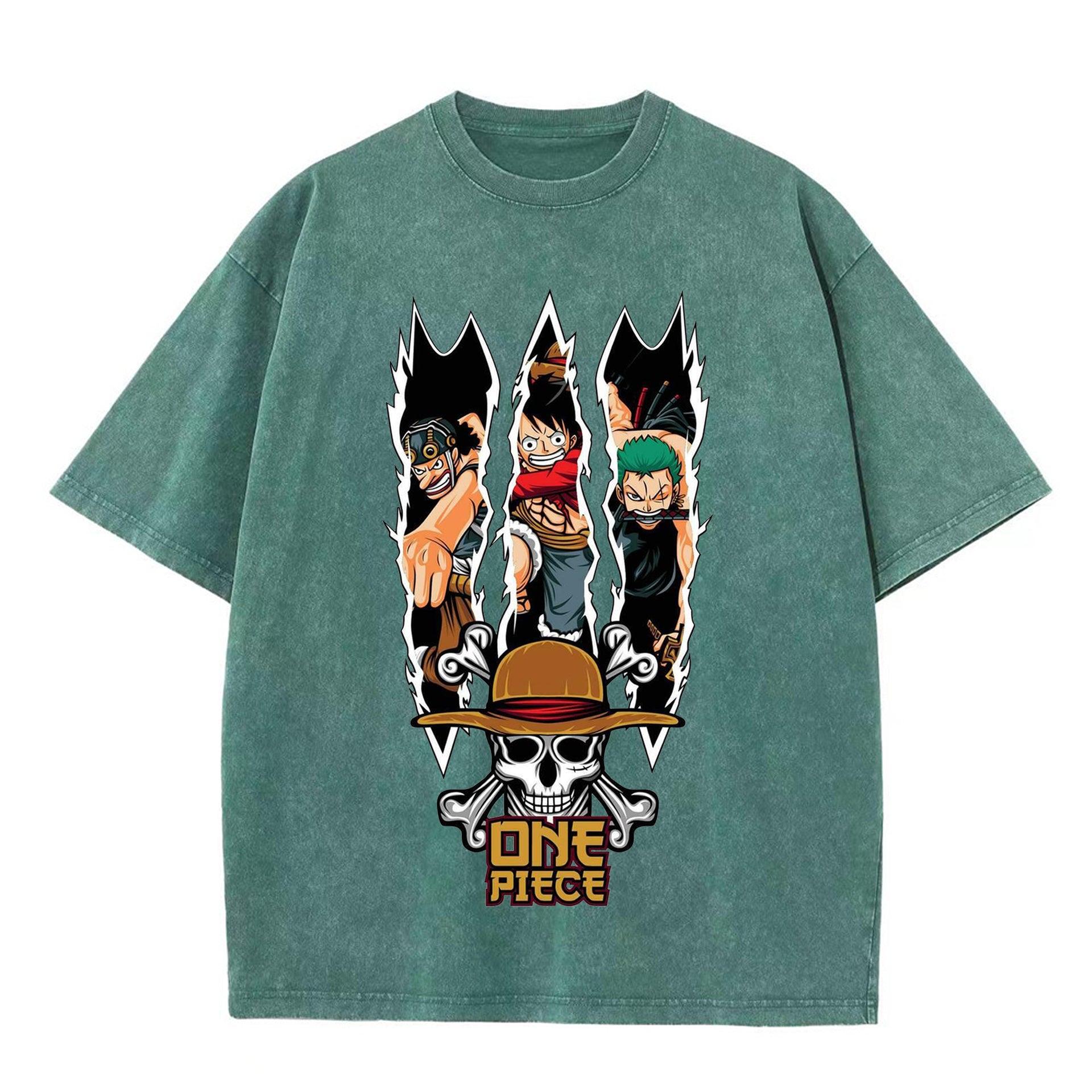 Anime Print Vintage T-Shirt