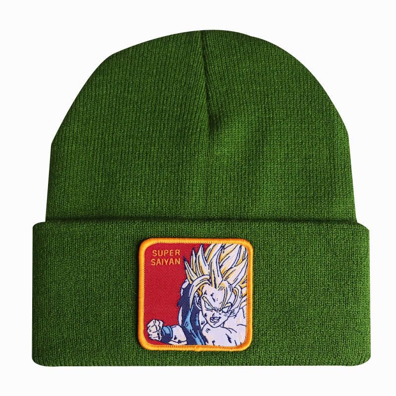 Unisex Anime Autumn And Winter Warm Knitted Hat