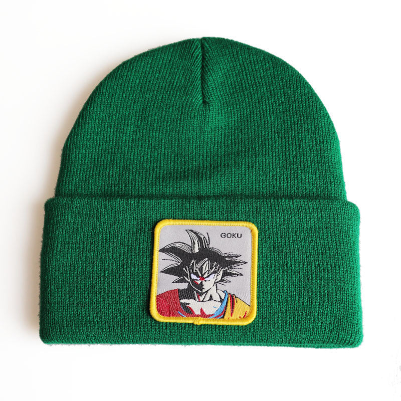 Unisex Anime Autumn And Winter Warm Knitted Hat