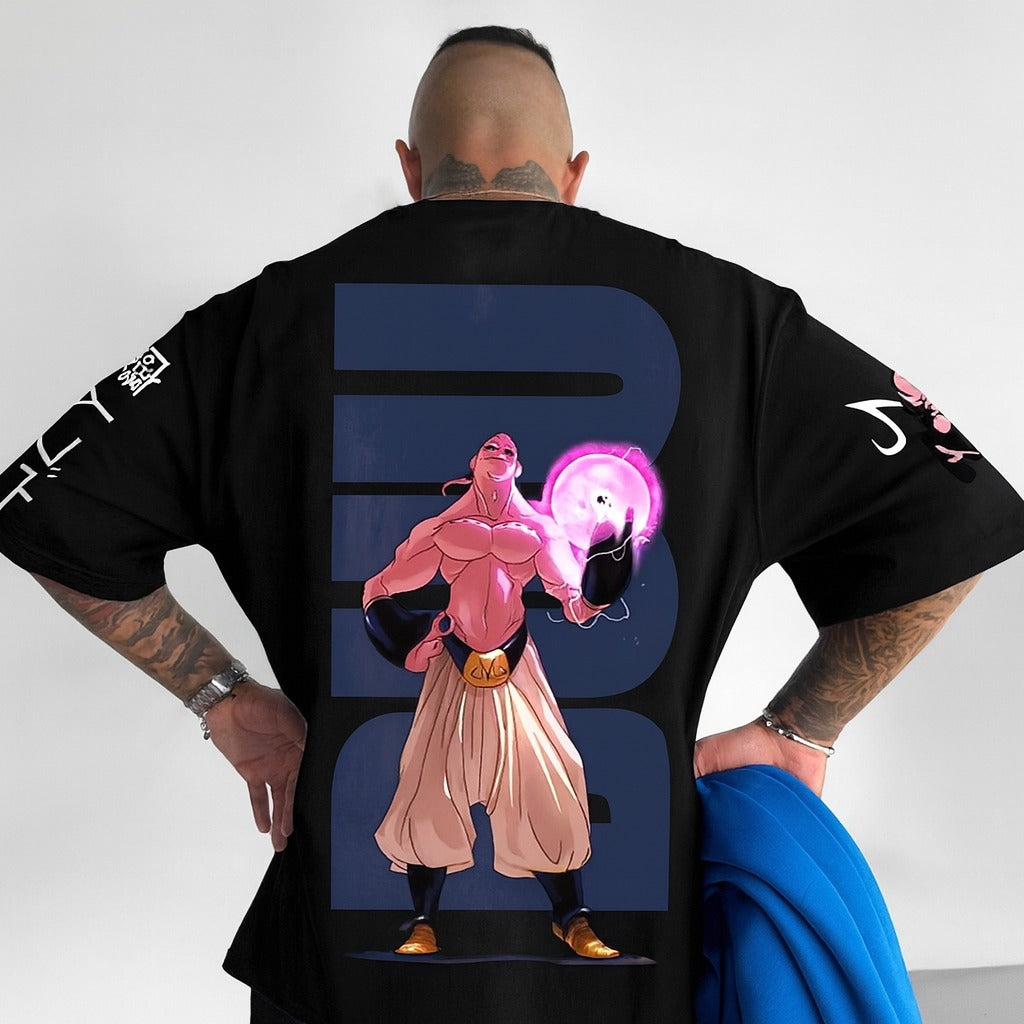 Oversized T-Shirt Oversized Premium Super Majin Boo Pink