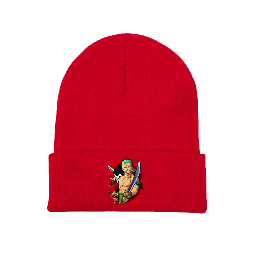 Unisex Pirate One Piece Anime Warm Knitted Hat