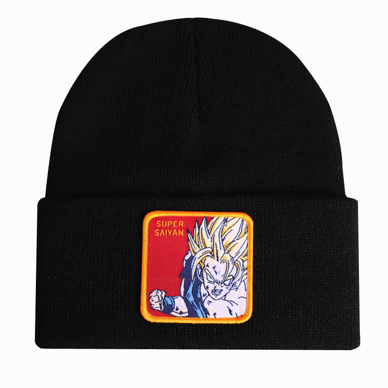 Unisex Anime Autumn And Winter Warm Knitted Hat