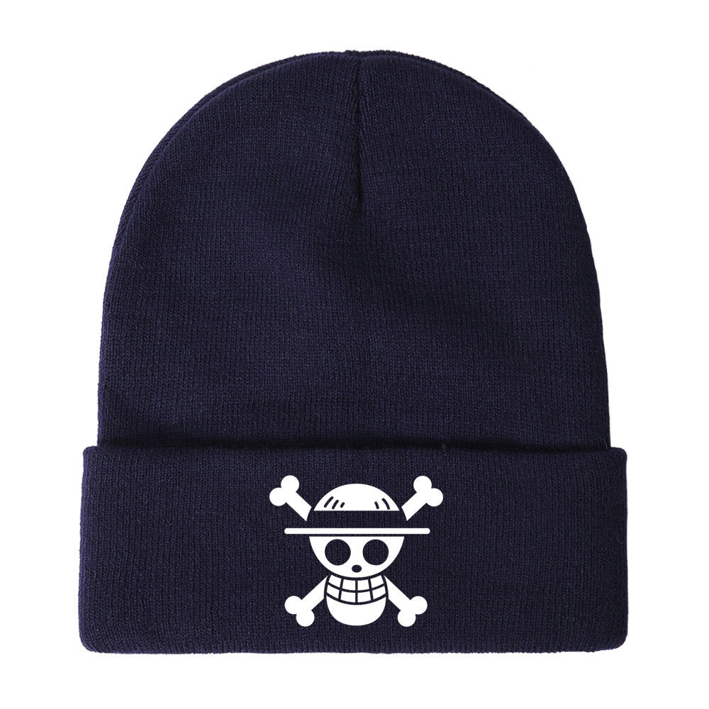 Unisex Straw Hat Anime Casual Warm Beanie