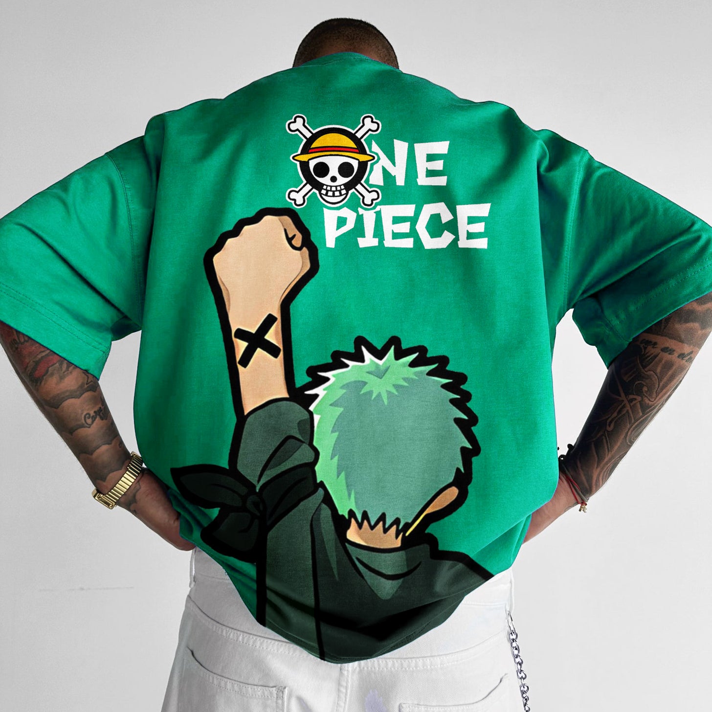 Men's Oversized Anime Tee