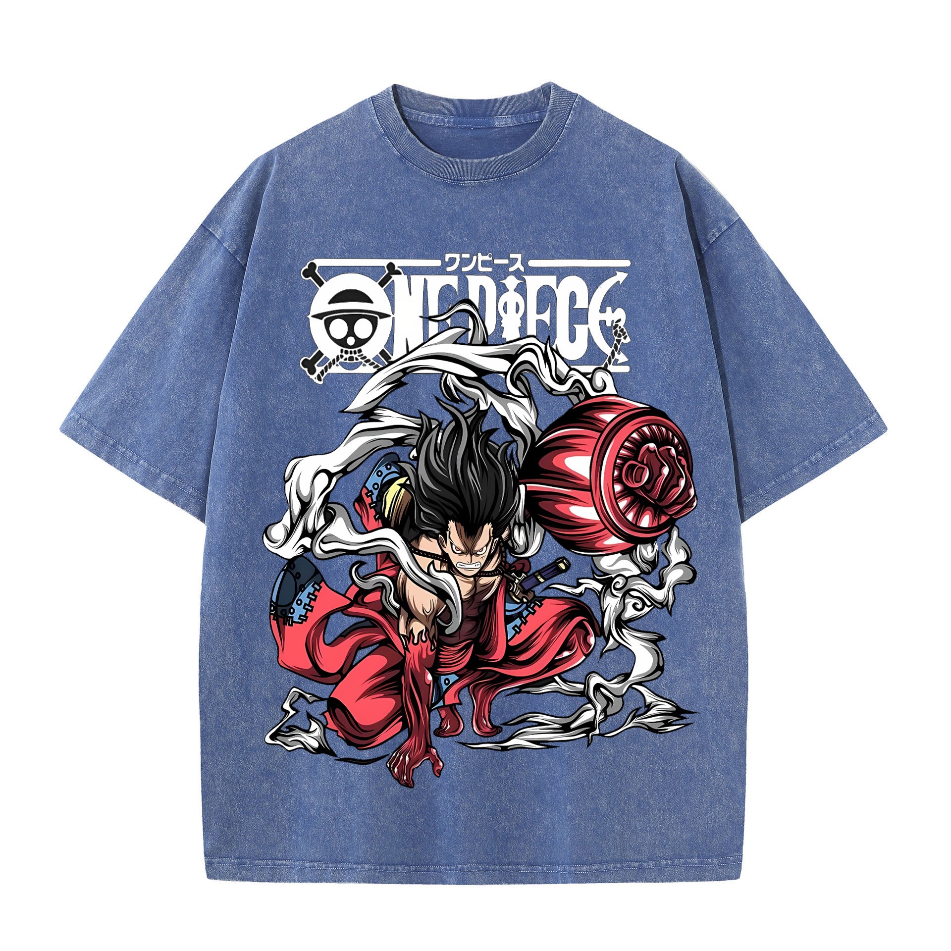 Anime Print Vintage T-Shirt