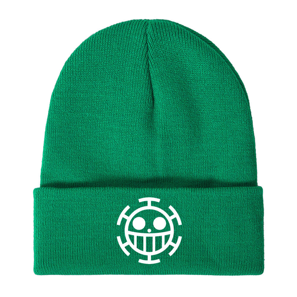 Unisex Straw Hat Anime Warm Beanie