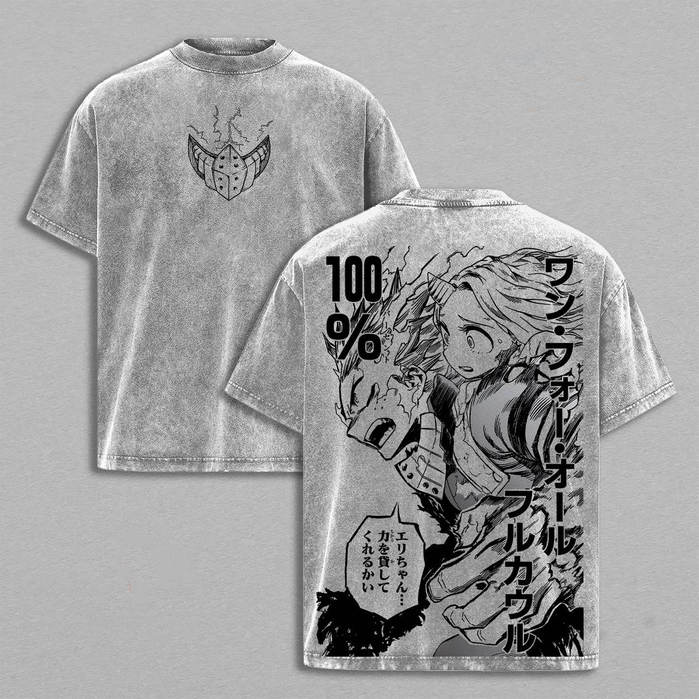 My Hero Academia Washed T-shirt/Crewneck/Hoodie