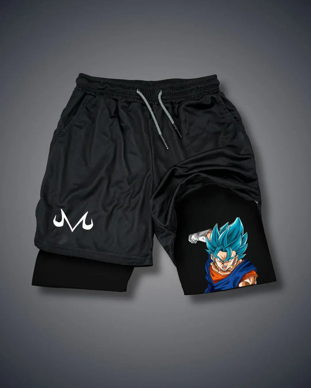 Dragon Ball Z Vegito Blue Performance Shorts